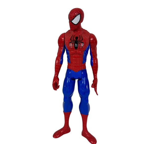 5 for $25| Marvel Spiderman 2013 Hasbro 12 Inch Marvel Action Figure Red Blue - Picture 1 of 3